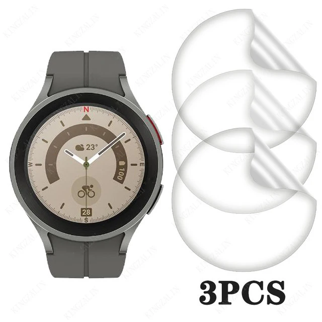 Premium Hydrogel Protective Film for Smartwatch Screens (1-5 Pack)