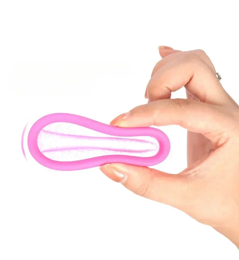 Menstrual Disc with Box Soft Silicone Menstrual Cup Extra-Thin Sterilizing Reusable Disk Tampon Pad Alternative