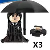 KF1897 WM2575 Wednesday Addams Movies Anime WM Blocks Bricks Mini Action Toy Figures Kids Educational Assemble Toys Dolls Gifts 2