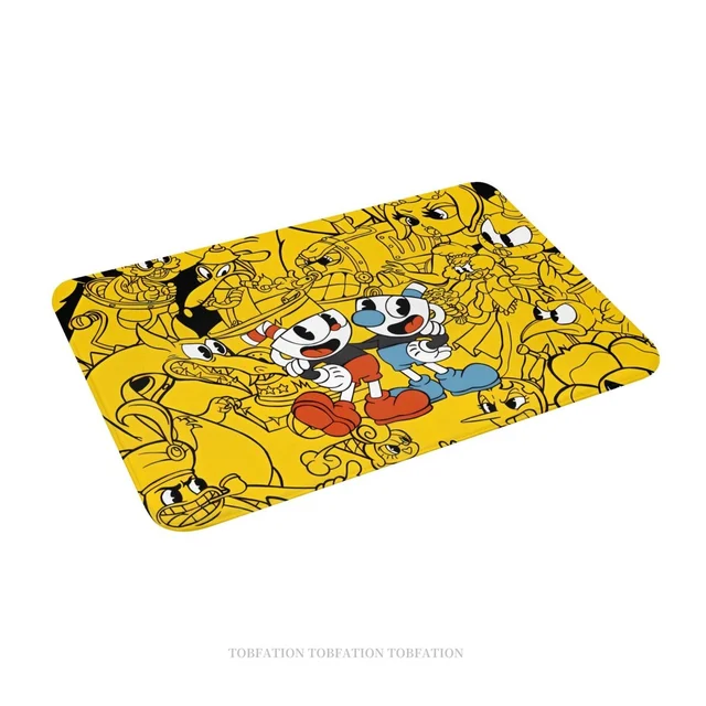 컵 헤드 팬들을 위한 실용적이면서도 스타일리시한 현관, 욕실, 침실 매트