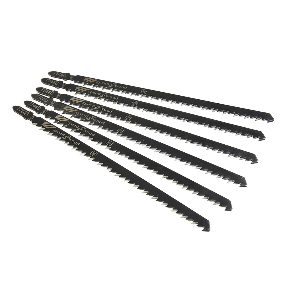T744D Jigsaw Blades 180mm Long Cutting Blades Tool Accessories For Wood Plastic And Metal Fast 6pcs