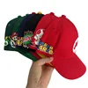 Game Super Mario Bros Anime Kids Cap Luigi Children’s Baseball Cap Mario Costume Sunshade Letter M Hat Kids Gift For Boys 3