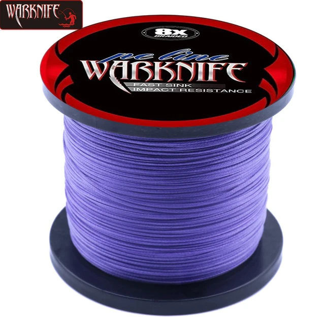 Warknife 16 Strand 16 Weaves Fishing Line 1500M PE Braided Fishing Line  Rope Japan Multifilament Braid Wire 20LB-500LB Saltwater - AliExpress