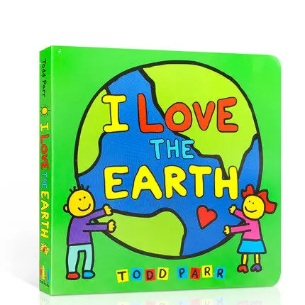 

MiluMilu I Love The Earth Todd Parr Buku Original English Genuine Workbook