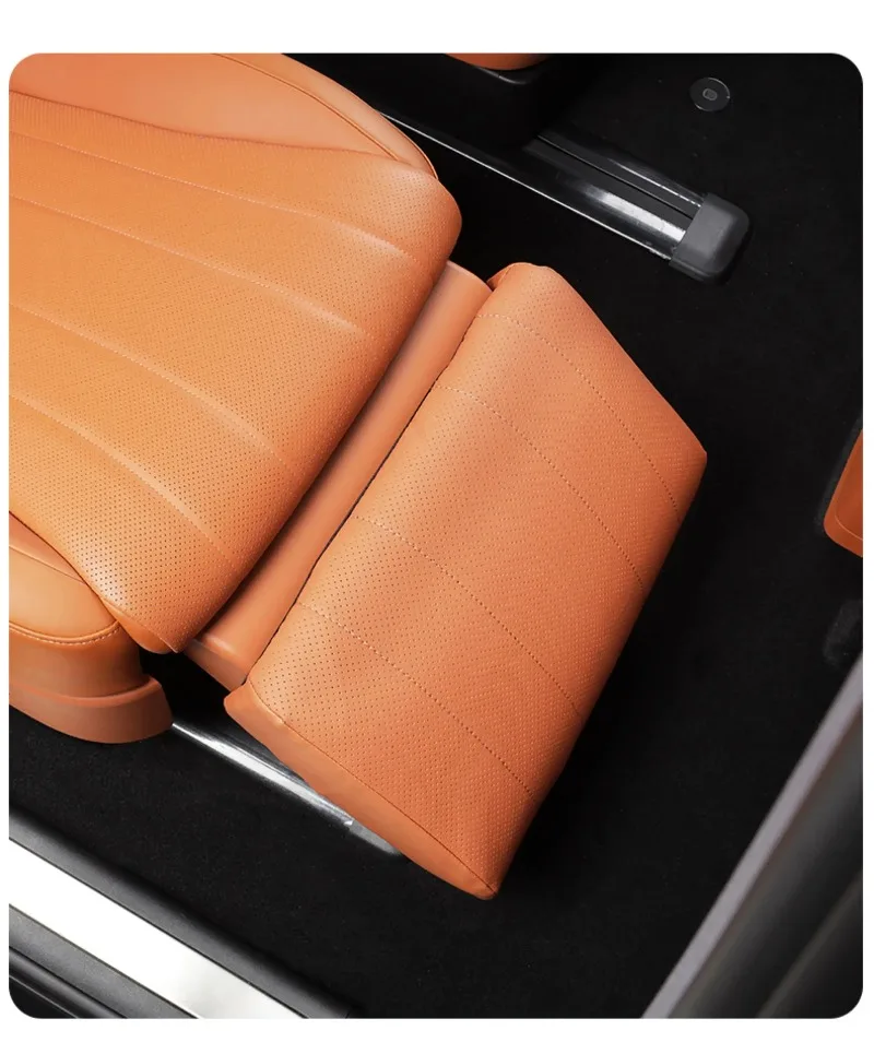 For AITO 8 M8 2025 Car Second Row Leg Support Protective Cover Scratch-Resistant Dirt-Resistant Leather Pad Interior Accessories detail image 6