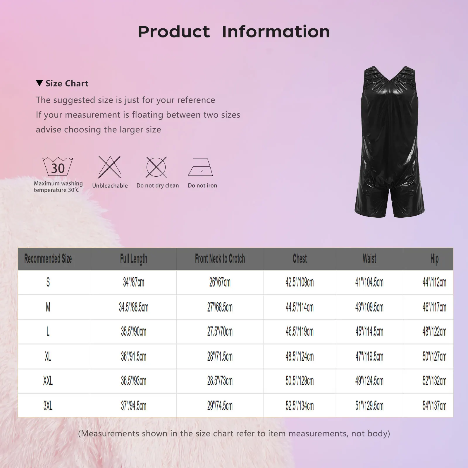 Swimwear Mens Waterproof Shirt Top One Piece Rompers Swimsuit Wet Look Bodysuit T-shirt Blouse Beachwear Raincoat Rave Clubwear - 6