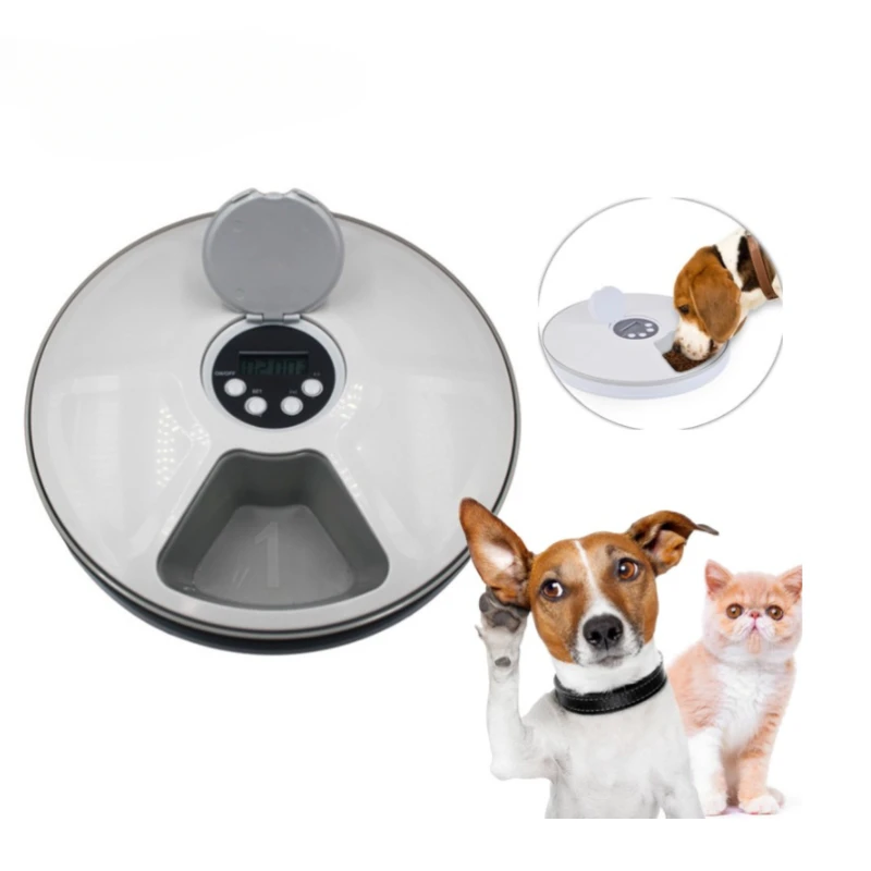 

Smart Automatic Programmable Timer Dry and Wet Food Dispenser Auto Timed Pet Feeder for Cat and Small Medium Dog