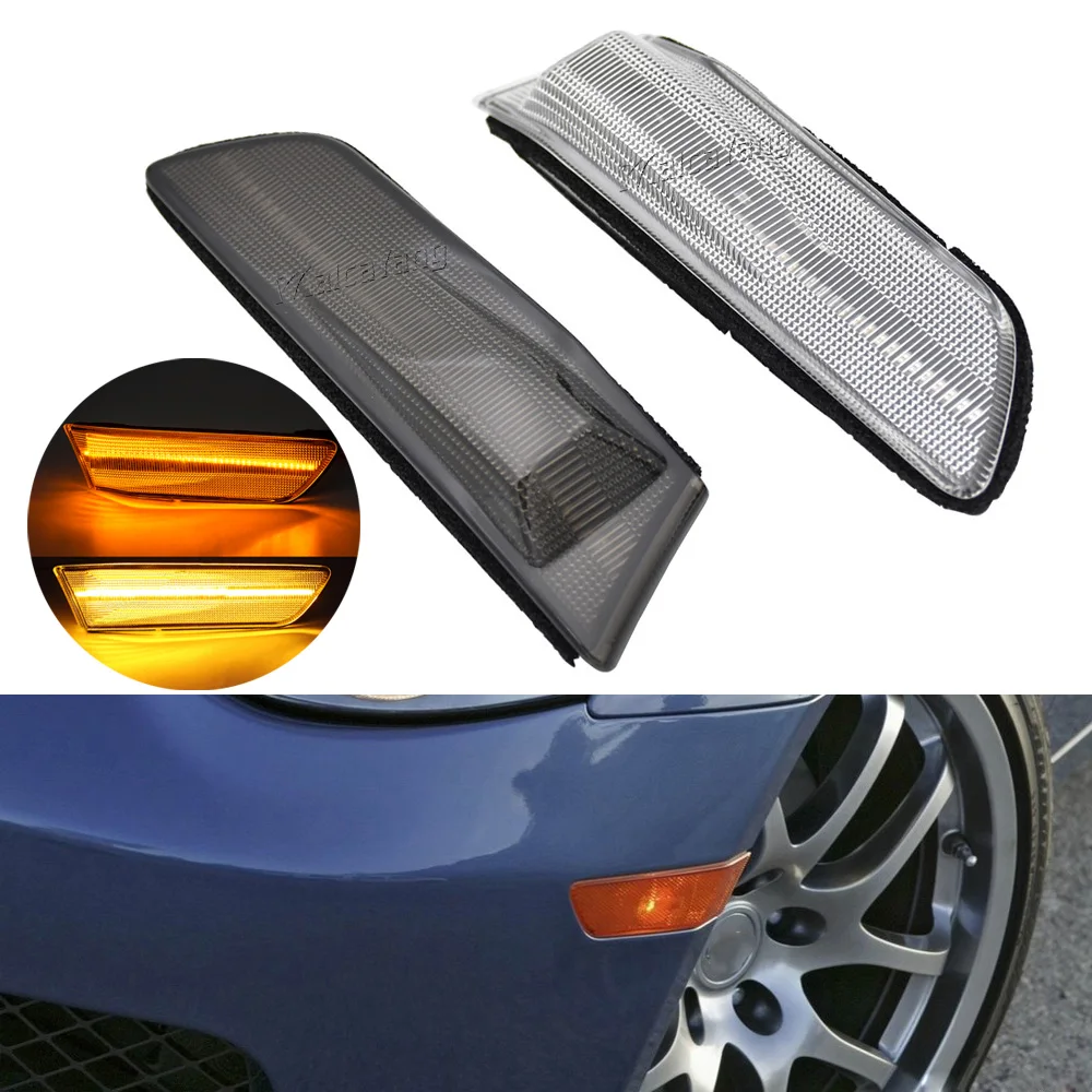 

2 шт., светодиодные передние бокосветодиодный габаритные огни для Nissan Skyline 350GT Infiniti G35 2D Coupe 2003-2007 IN2551108
