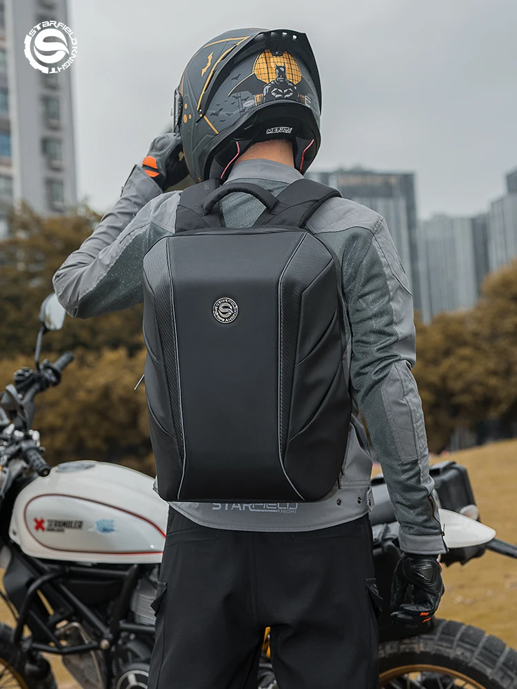 2023 hvězda bojiště jezdec odolný motocykl helmy brašna lehoučké a přenosné outdoorové batoh velký schopnost cyklistika batoh