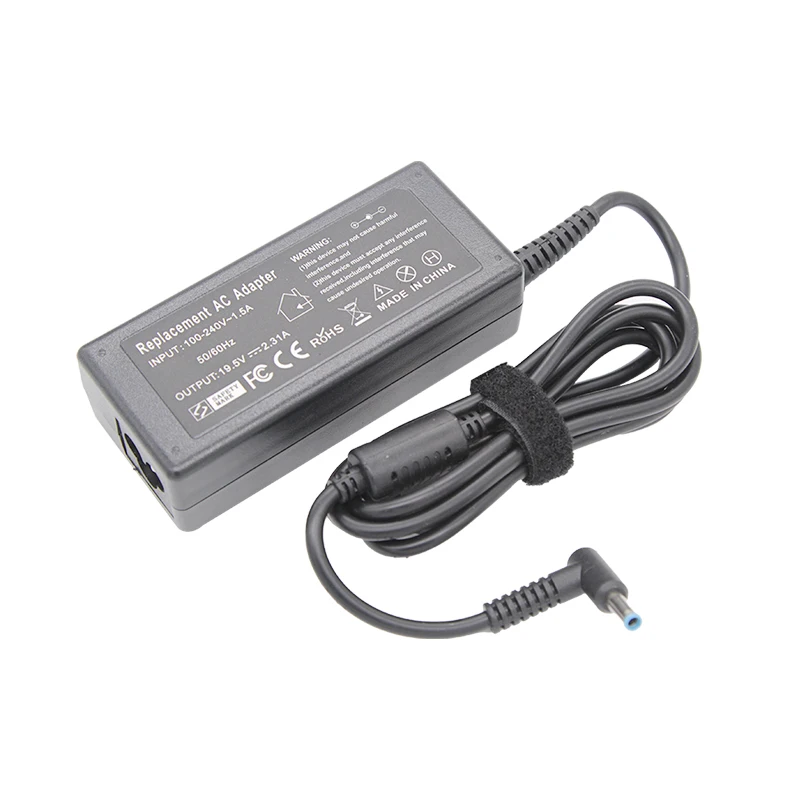 Adaptador do Carregador do Portátil para o Córrego de hp X360 13 14 Pavilhão 854054001 741727-001 740015-001 740015-002 19.5v 2.31a 45w 4.5x3.0 mm - Imagem 6