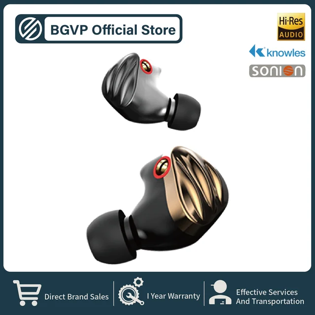 BGVP NS9 7BA+2DD Driver Unit In Ear Wired HiFi Monitor Headphones Sport Gamer Earbuds With MMCX Interface Adjustable Sound