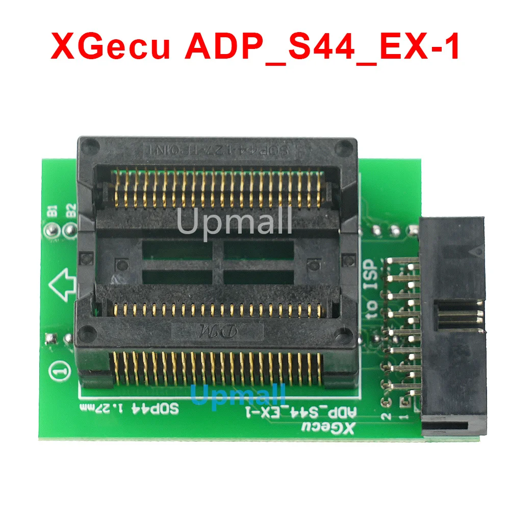 XGecu ADP_S44_EX-1/SOP44 For PSOP44/SOP44/SOIC44 ICs 1.27mm Special Adapter Adaptor Only Use On T48 (TL866-3G) Programmer