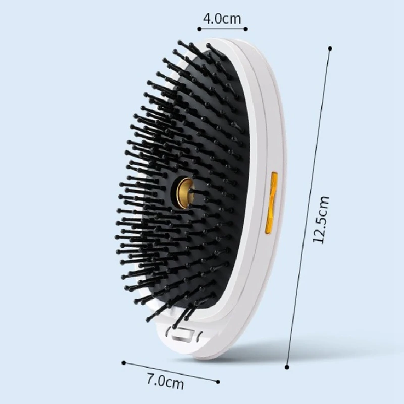 1 PCS ABS Portable Universal Steam Spray Hair Comb Vibration Ionic Hair Comb