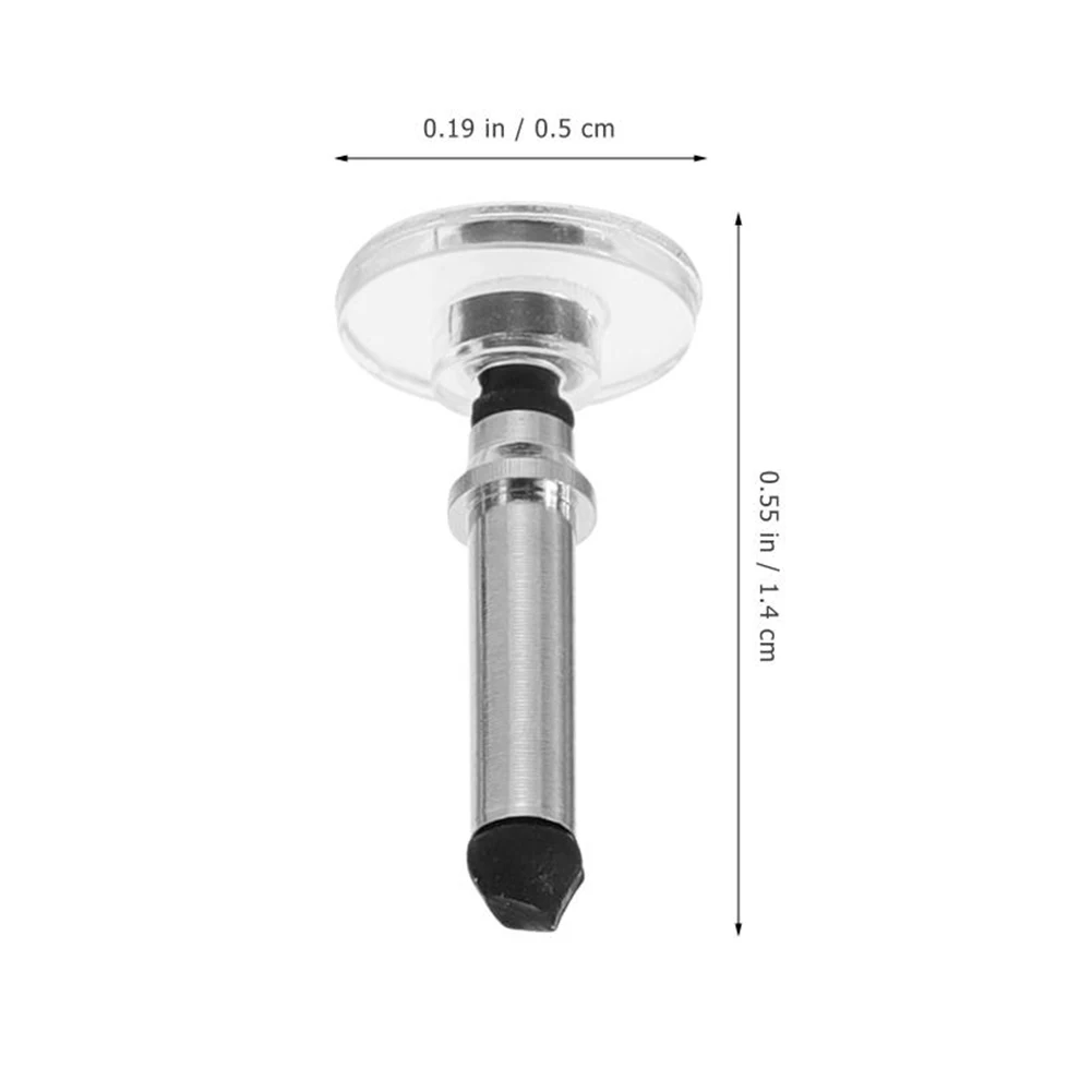 12 Pieces Stylus Replacement Tips Universal Replaceable Stylus Pen Disc Tips Round Shape for Capacitive Touch Screen