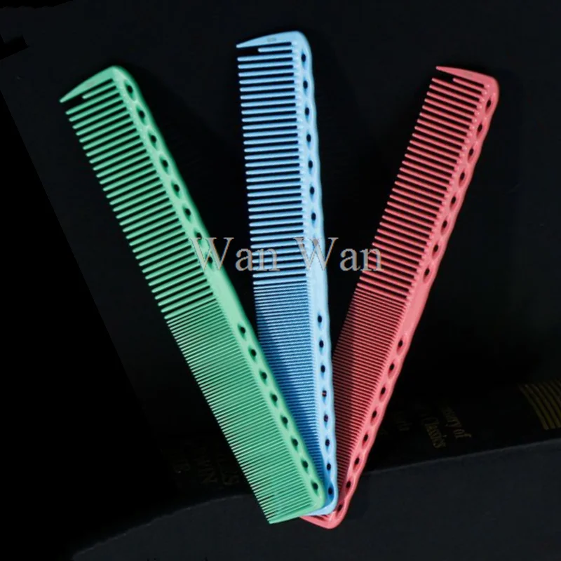 1Pc Hairdressing Comb Hair Cutting Comb Natural Resin Double Sided Scale Barber Shop Hair Salon Professional Styling Tool Y0416 6