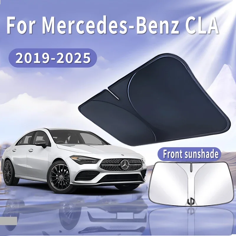 Auto zijruit zonneschermen voor Mercedes CLA,magnetische