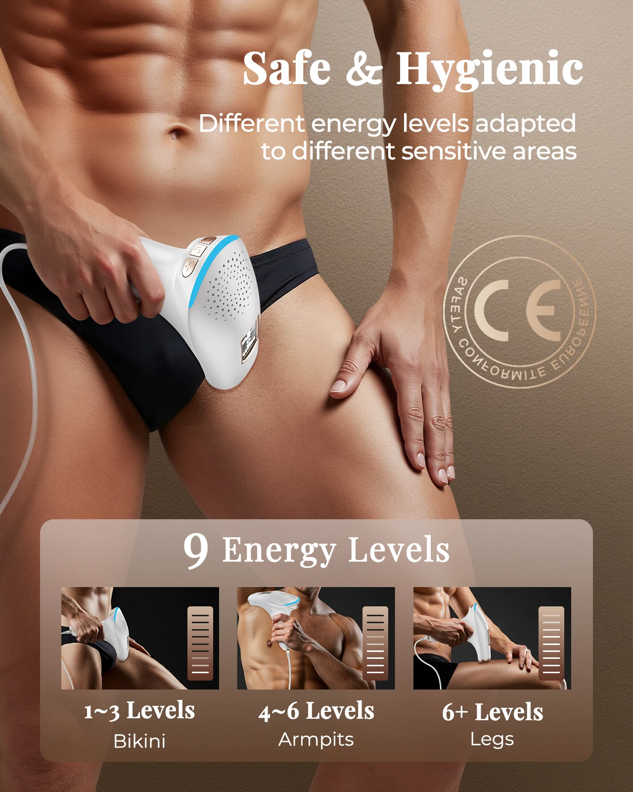 Premium IPL Hair Removal Device | 999,900+ Flashes | 21J Professional Energy - View 4