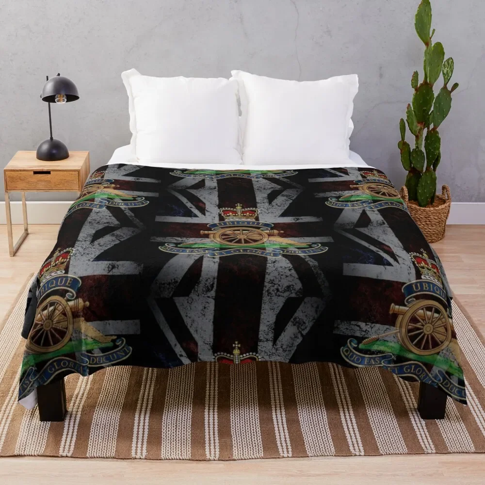 

Royal artillery Throw Blanket Soft Plaid Single Blankets