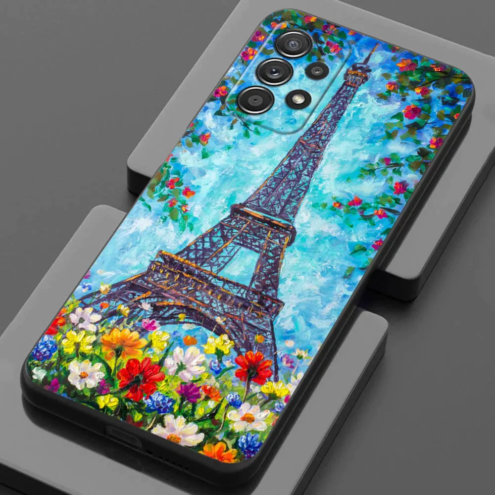 Van Gogh Starry Night Oil Painting Design Phone Case Cover