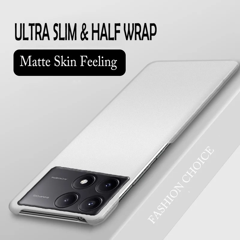 Ultra Slim Matte Shockproof Hard PC Case - Light & Durable Protective Cover