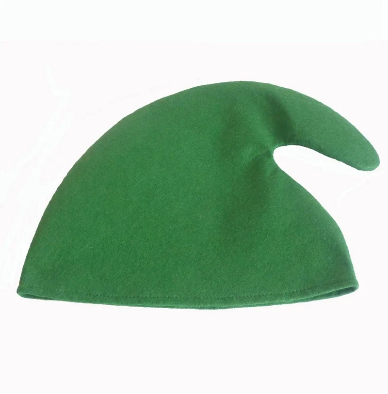 Elves Christmas Hat for Adults and Children, Show Props, Colorful Hats, Party Decoration Supplies, 1Pc