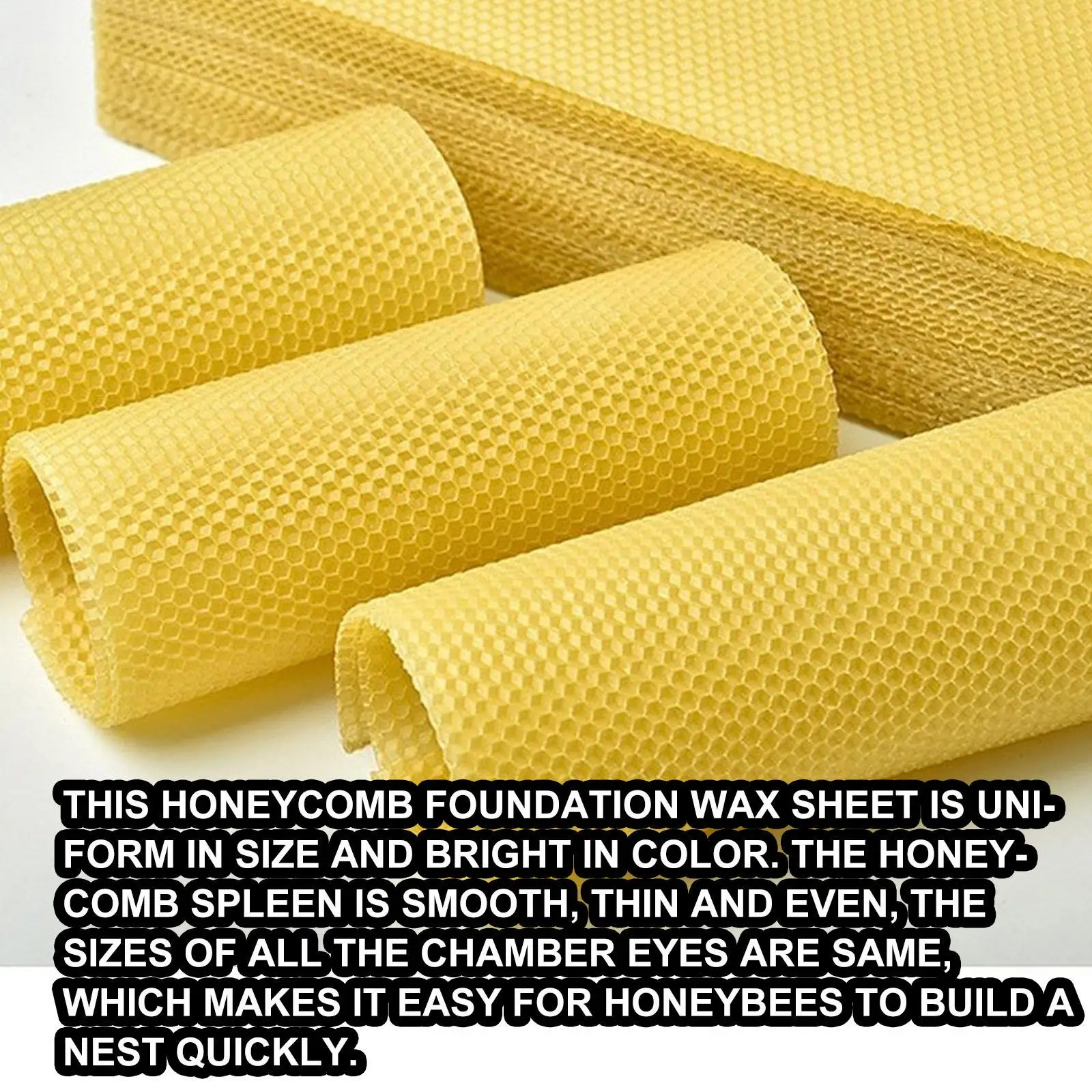 Beeswax Sheets Beekeeping Tool Beekeeping Foundation Sheets Beeswax for