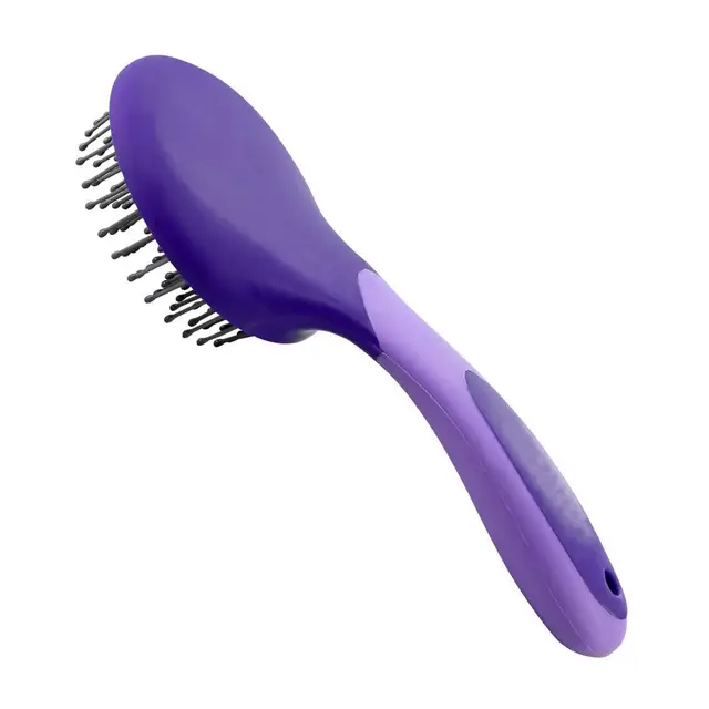 Spazzola Per Criniera E Coda Cavallo - Setole Morbide, Manico Antiscivolo, Per Toelettatura Delicata - Foto 12