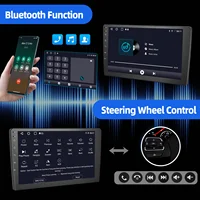 Autoradio ESSGOO 4+64G avec CarPlay sans fil et Android Auto, écran tactile IPS de 9" Double 2 DIN, GPS, navigation SAT, FM, DAB+, Wi-Fi, USB, SWC, lecteur multimédia. 5