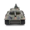 Henglong Large German Leopard Combat Remote Control Heavy Tank Remote Control Tank Vehicle Bb Bullet Infrared Combat System Gift 5