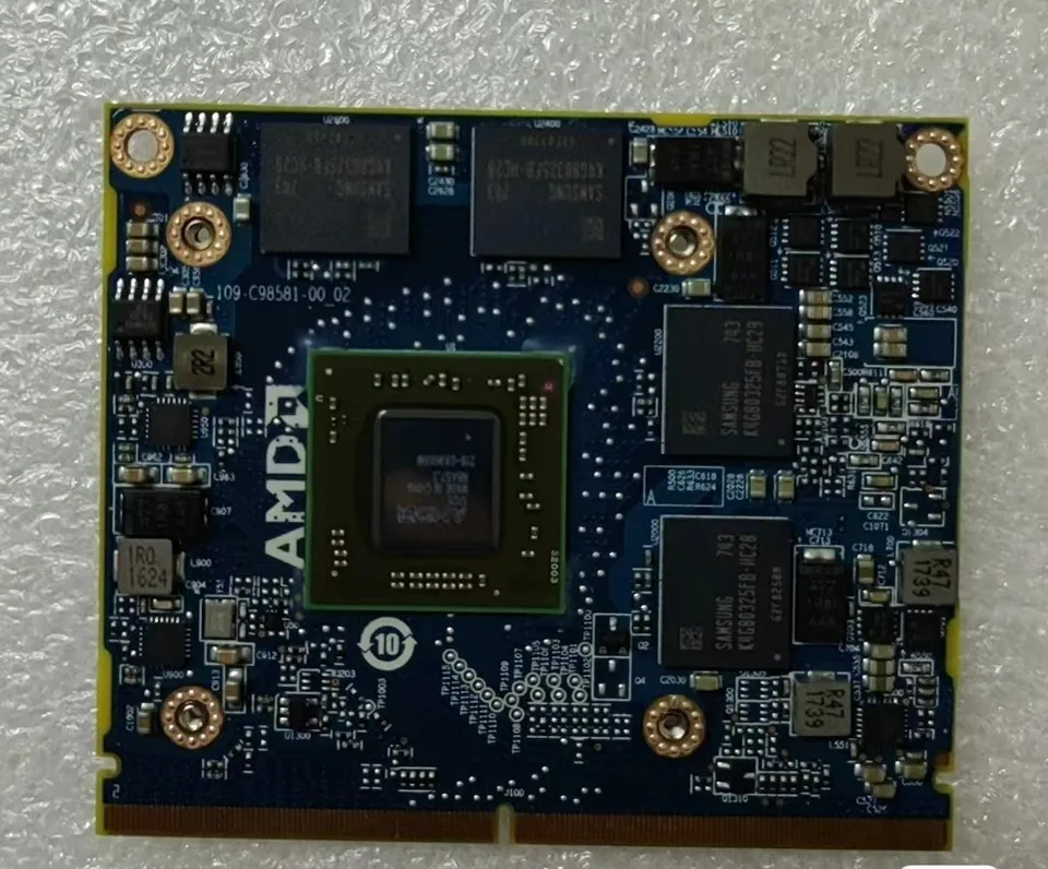 X-bracket AMD Radeon Pro WX 4150 WX4150 4GB metal MXM graphics