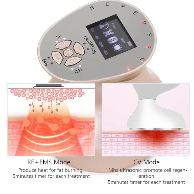 4D RF Ultrasound Device EMS キャビテーション 【公式通販】
