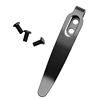 1Set 4 Types 420 Stainless Steel Fold Knife Pocket Clip Back Clamp With 3pcs M 2.5 Screws DIY Make Accessories Parts 5