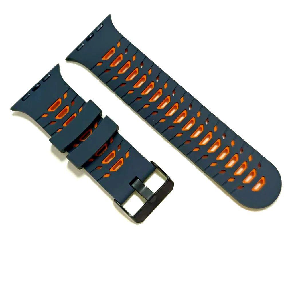 Silicone Activewear Watch Strap - Multi-Size Flexible Wristband