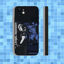 Leon Resident Evil 4 Remake Soft Silicone Black Phone Case - iPhone 13 Mini (Z1)