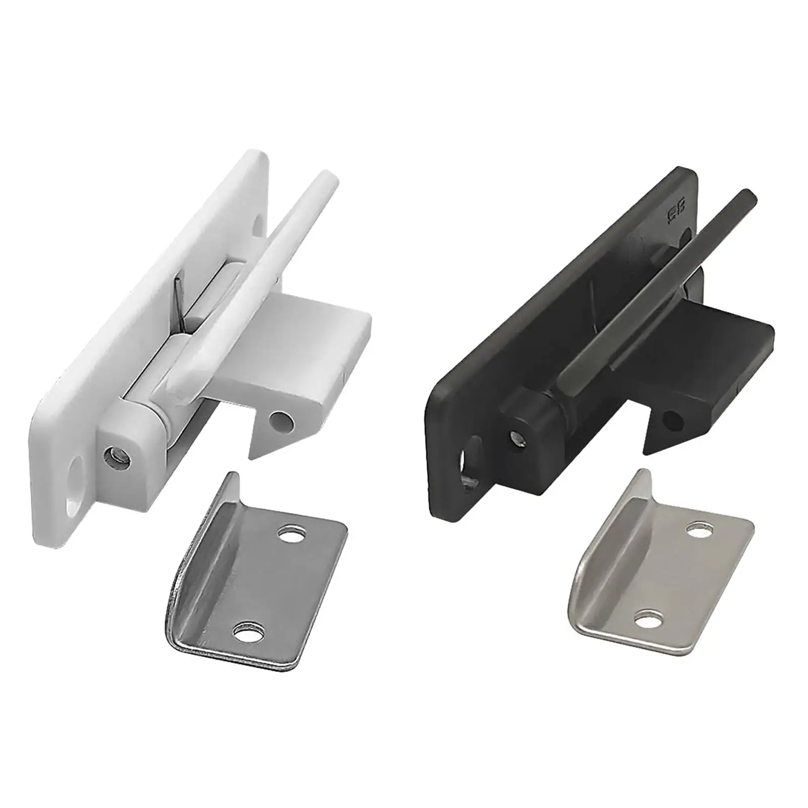 RV Cabinet Latches Hardware Modification Lock Furniture Drawer Retainer Catch for Home Camper Bathroom Kitchen Office