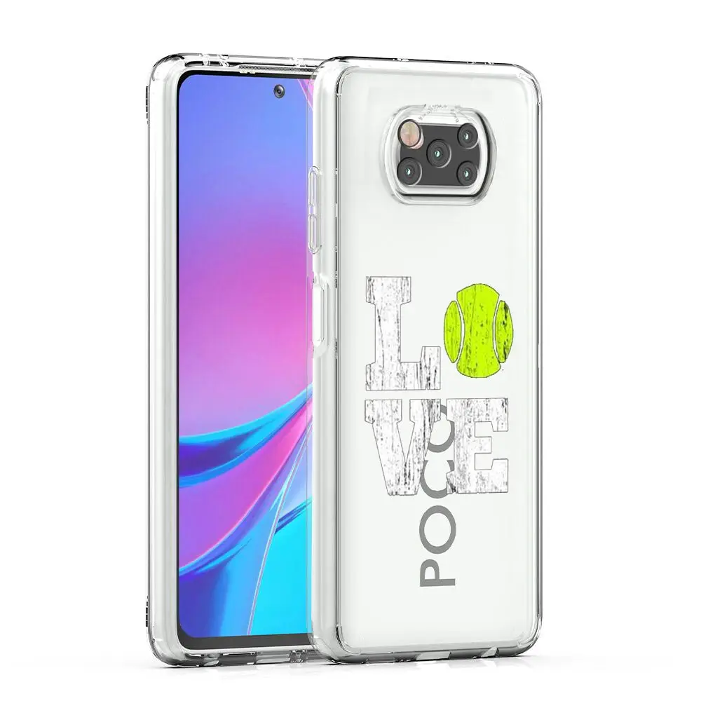 Clear Tennis Ball Sport Phone Case