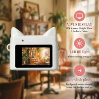 OBIJOYI Mini Digital Camera 0.96 Inch Keychain Camera Retro Support Memory Card 1080P Small Camcorder Video Recorder with Flash - Image 4