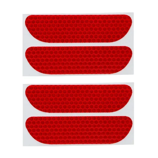 4 PCs Auto Tür Aufkleber Sicherheit Öffnung Warnung Reflektor Band Aufkleber Auto Auto Zubehör Außen Innen Reflektor Aufkleber – Detail 7