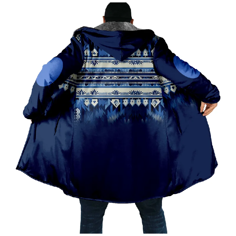 New creative Christmas cotton jacket hooded sweater casual printed men's zippered hooded cardigan cotton jacket gray lining a06