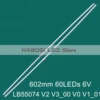 2pcs/Kit LED KD 55SD8505 KD 55S8500 T550QVR05 0 LB55074 V2 00 LB55074 V3 00 LB55074 V0 01 LB55074 V1 01 02 74 55T31 001 2 CC1 2