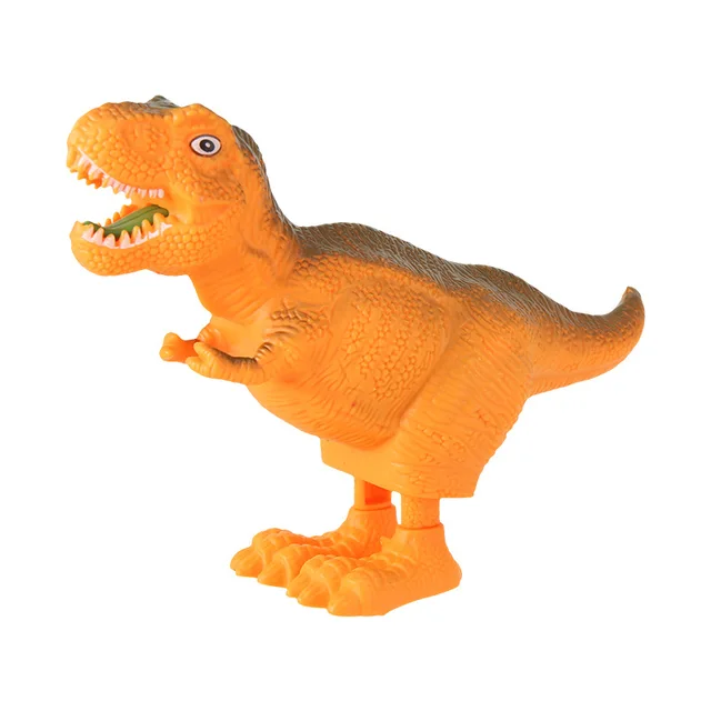 Novelty Dinosaur Wind Up Toys Clockwork Walking Kids Classic Educational Toy Gifts for Boy Girl Kids 5