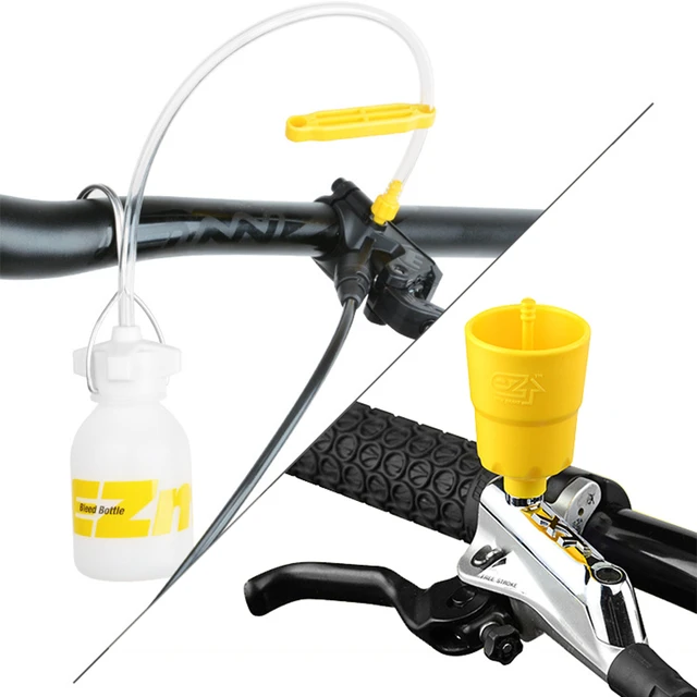 Kit de aceite Mineral para frenos de disco hidráulicos de bicicleta,  herramientas de reparación de frenos de bicicleta de montaña, Shimano, MTB  - AliExpress