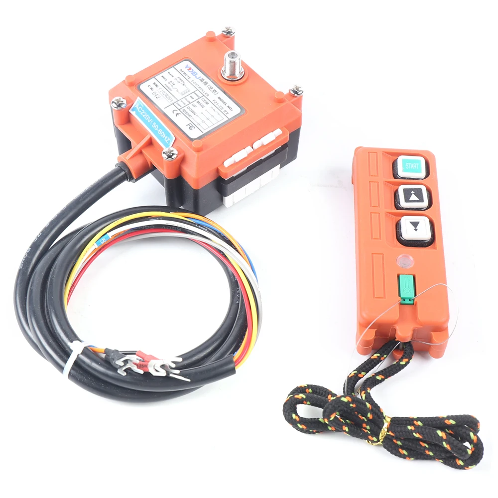 Control Transmitter Radio Remote For Crane 100m Controller Suitable For Miniature Electric Hoist And Winch