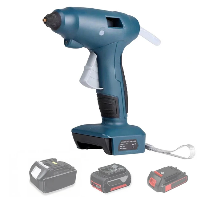 Cordless Hot Melt Glue Gun For Makita/DEWALT/Bosch/Milwaukee 18V