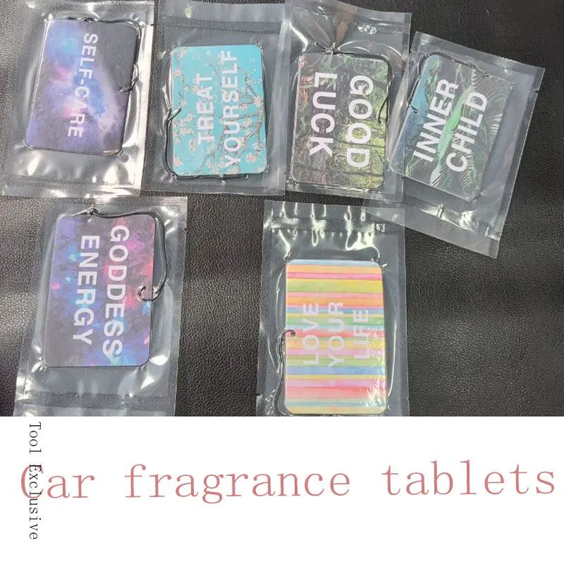 Car Incense Fragrance Piece Fragrance Car Long-lasting Aromatherapy Piece Net Red Pendant Decoration Deodorization