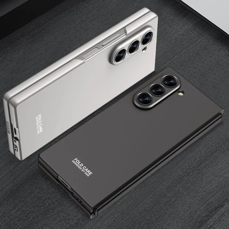 Ultra-thin Armor Plastic Case For Samsung Galaxy Z Fold 6 Camera Protective Shoc