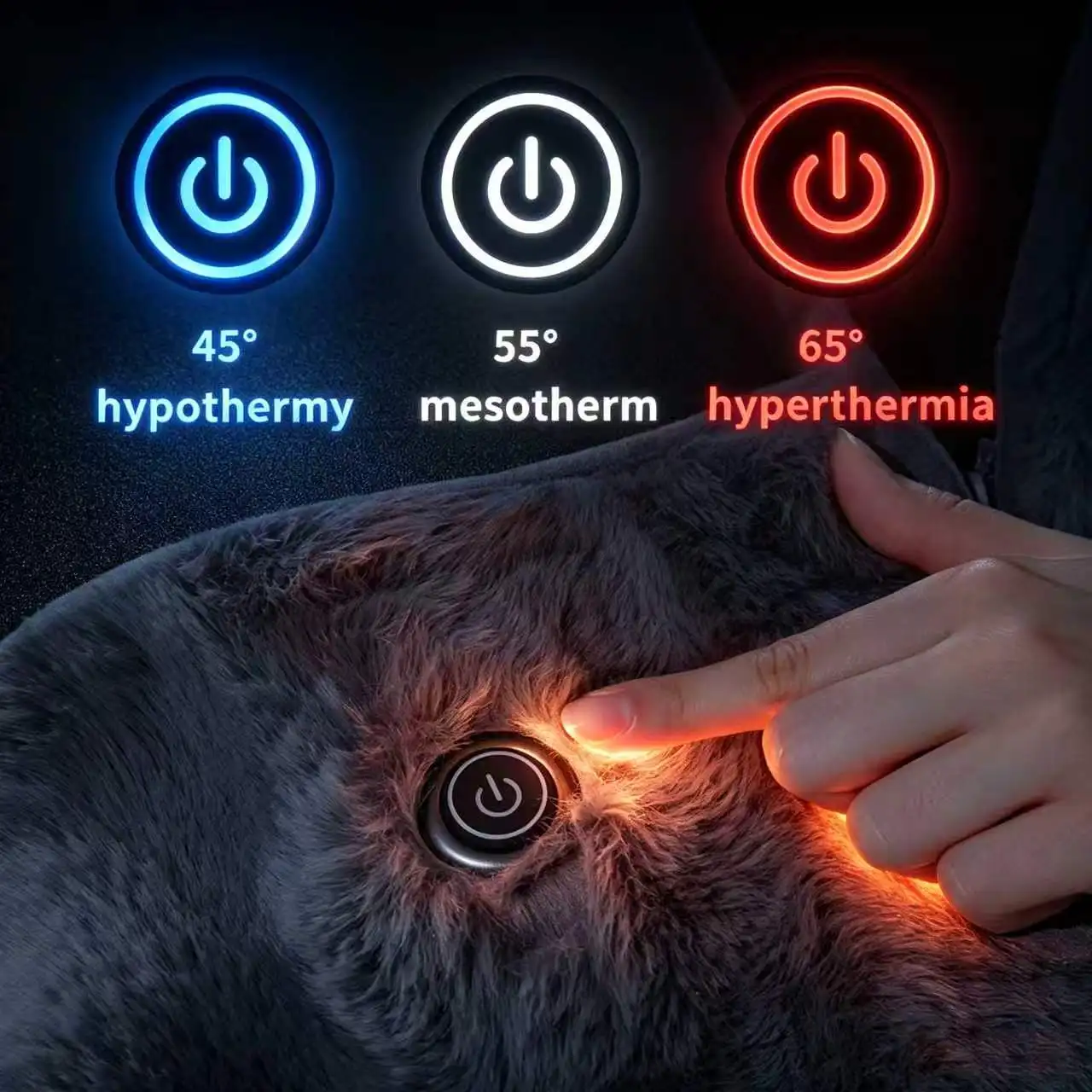 Winter electric blanket shawl multifunctional heating 3-speed temperature control USB anti cold warm heating blanket