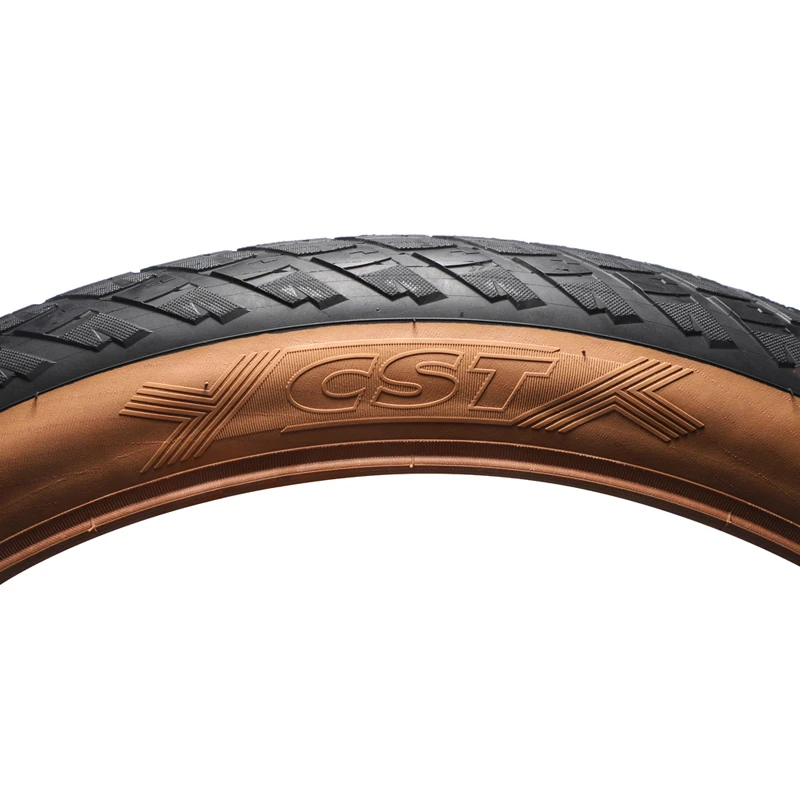 Description Picture 6 of itemCST 26x4.0 bicycle tire 26x4 fat bike tire fatbike electric tire snow tire 60TPI Brown skin edge