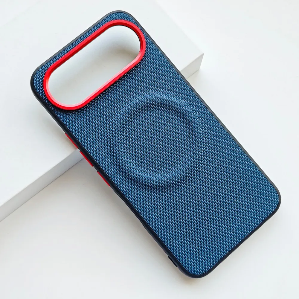 Minimalist Leather Phone Case with Magnetic Closure