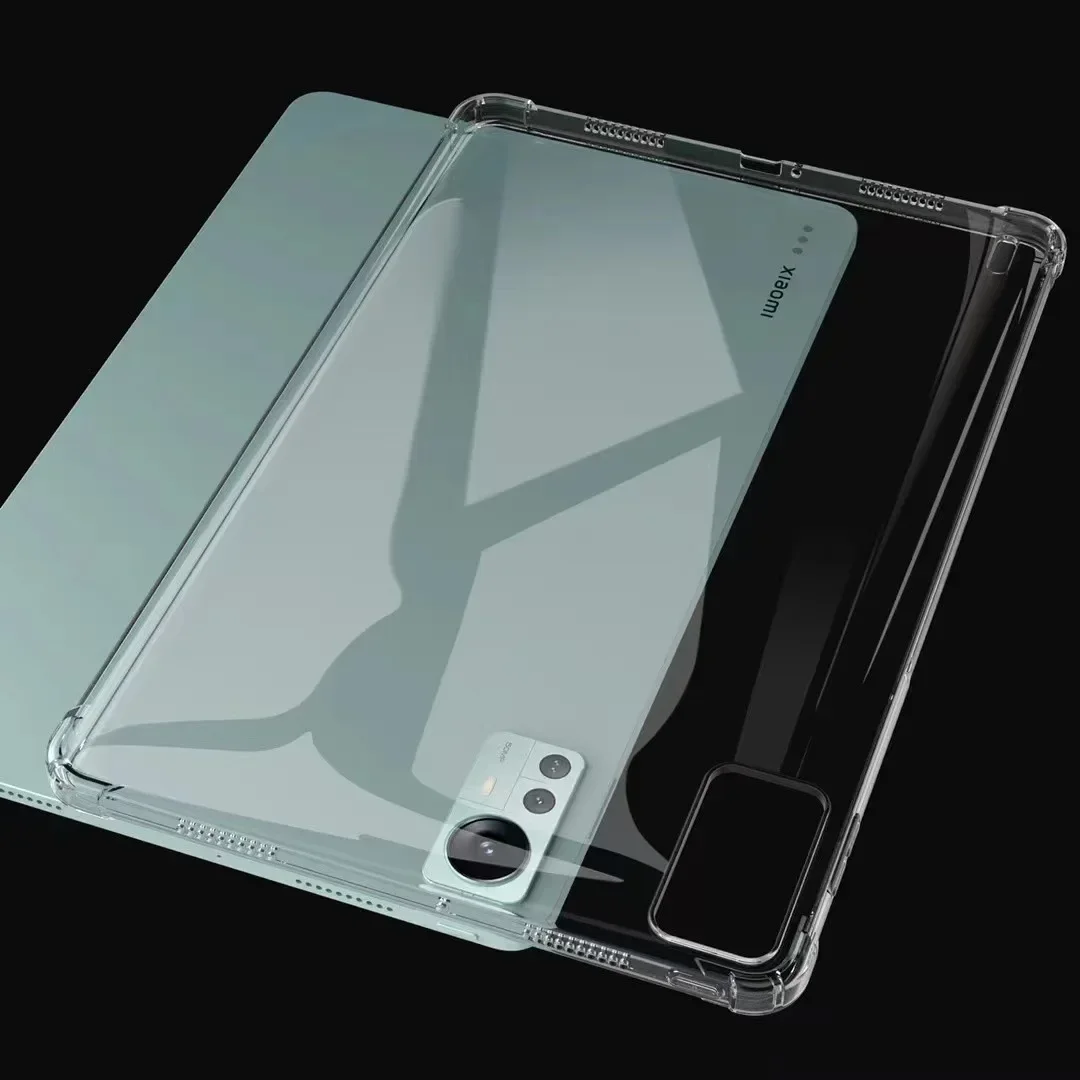 Clear Crystal Air-Bag Tablet Case Cover
